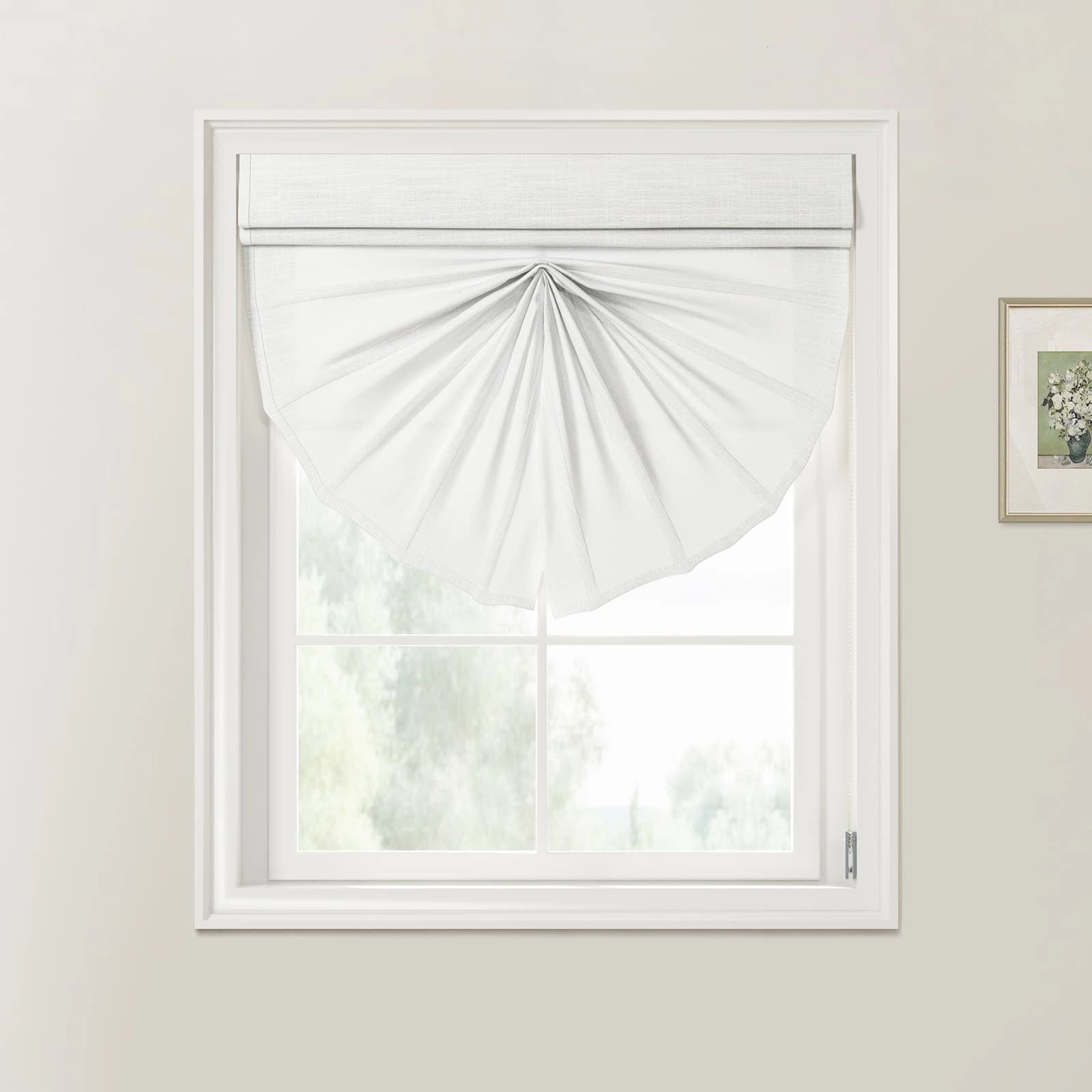 Custom Roman Shades with Cord Lift - Blackout Window Blinds for Bedroom & Living Room - Elegant Home Decor & Light Control Solution