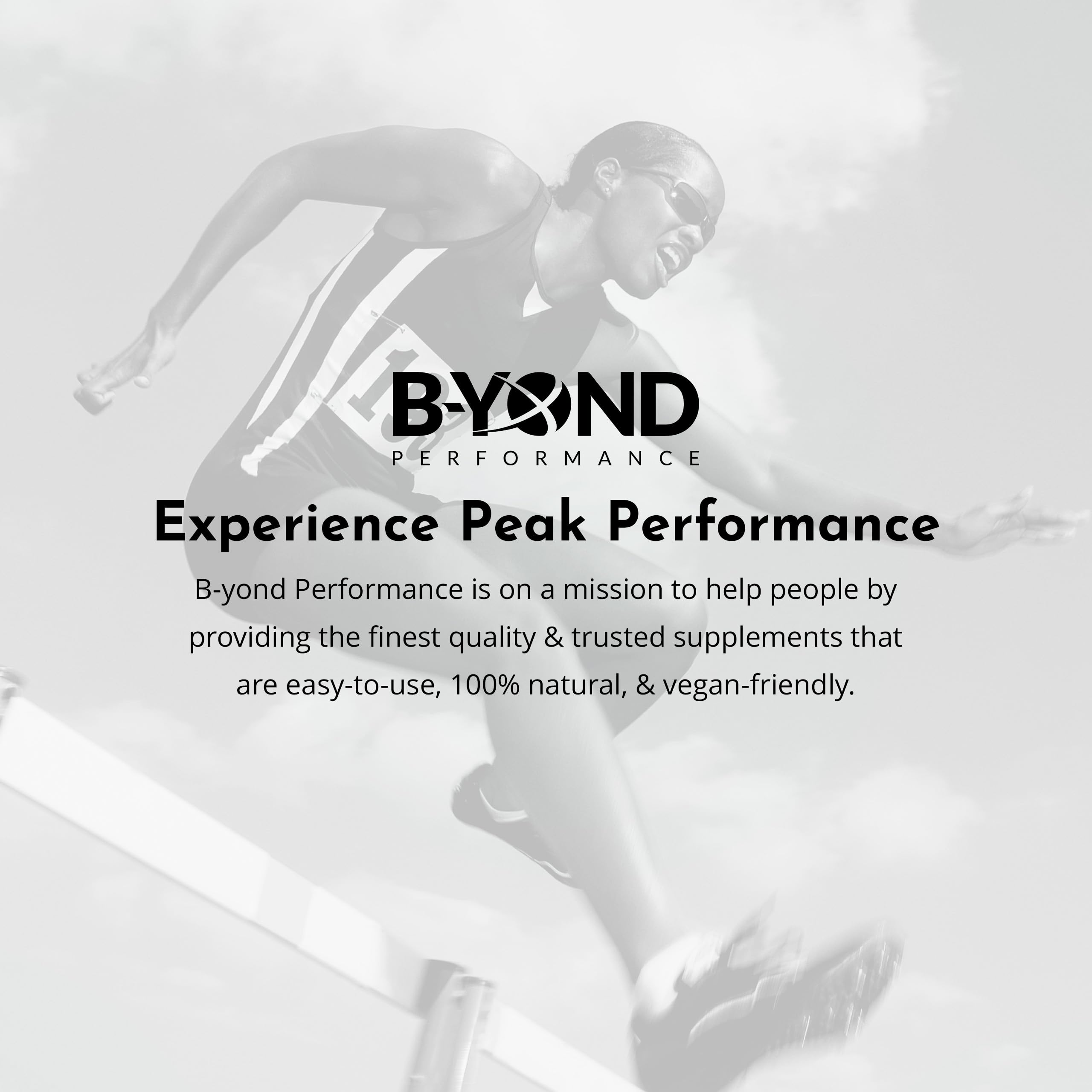 BYOND PERFORMANCE Immunity Mushroom Capsules - 60 Count - Organic Mushroom Supplement for Immune Support - Daily Wellness & Immune Booster for Adults - Perfect for Travel, Work & Home Use