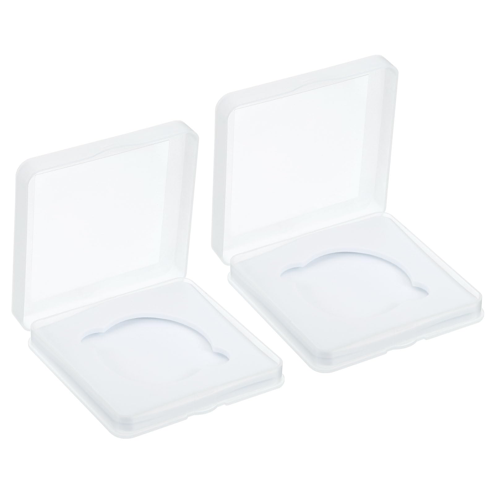 52mm Camera Lens Filter Case - 2 Pack Waterproof & Dustproof Plastic Storage Box for Photography Filters | Portable & Durable for DSLR, Mirrorless Camera Accessories | Perfect for Travel, Outdoor Shooting & Professional Studio Use