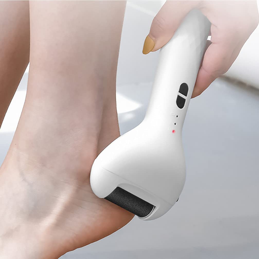 Professional Electric Foot Scraper Kit - Reusable Dead Skin Remover & Callus Trimmer for Pedicure, Soft & Smooth Feet - Perfect for Home Spa, Salon Care & DIY Foot Treatment