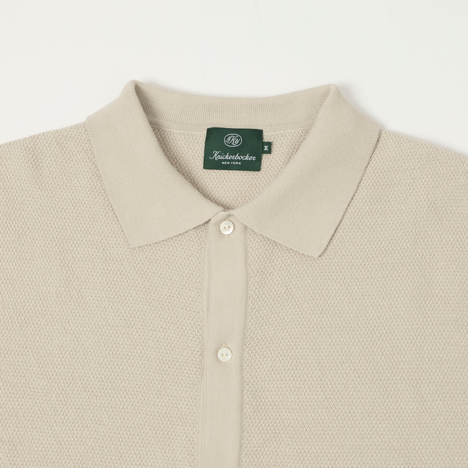 Premium Cotton Polo Shirt for Men - Knickerbocker Ridge Soft Breathable Birch Color - Perfect for Golf, Casual Wear & Business Casual Outfits