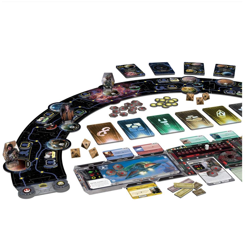 Fantasy Flight Games Star Wars: Outer Rim Board Game - Spanish Edition, Multicolor (SW06ES) - Strategy Game for Ages 14+ | Perfect for Family Game Nights & Star Wars Fans