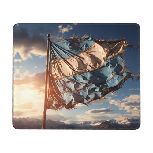 Blue and White Flag