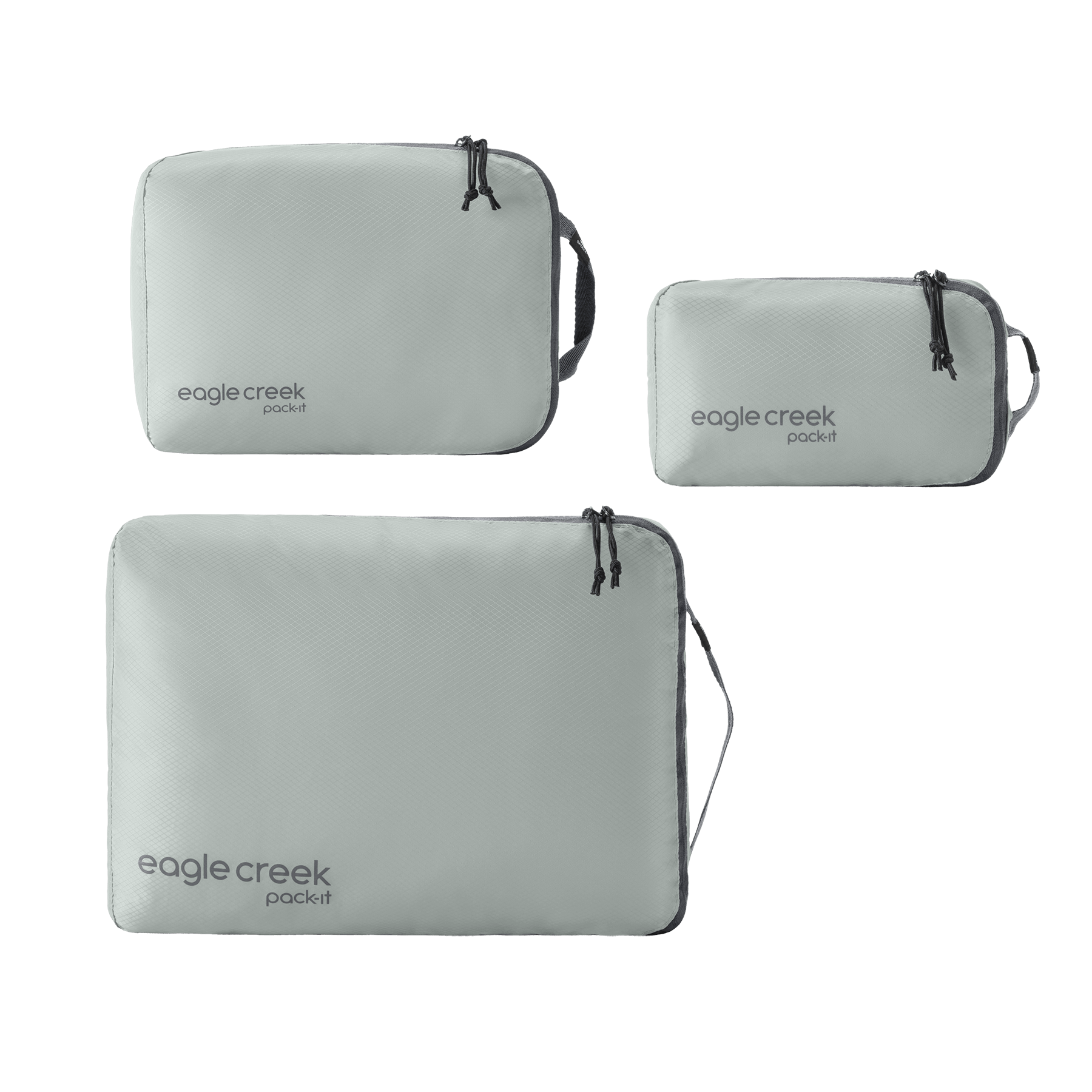 Eagle Creek Pack It Isolate Cube Set - XS/S/M Sizes - Waterproof Compression Packing Cubes for Travel & Backpacking - Organize Luggage & Suitcase Like a Pro