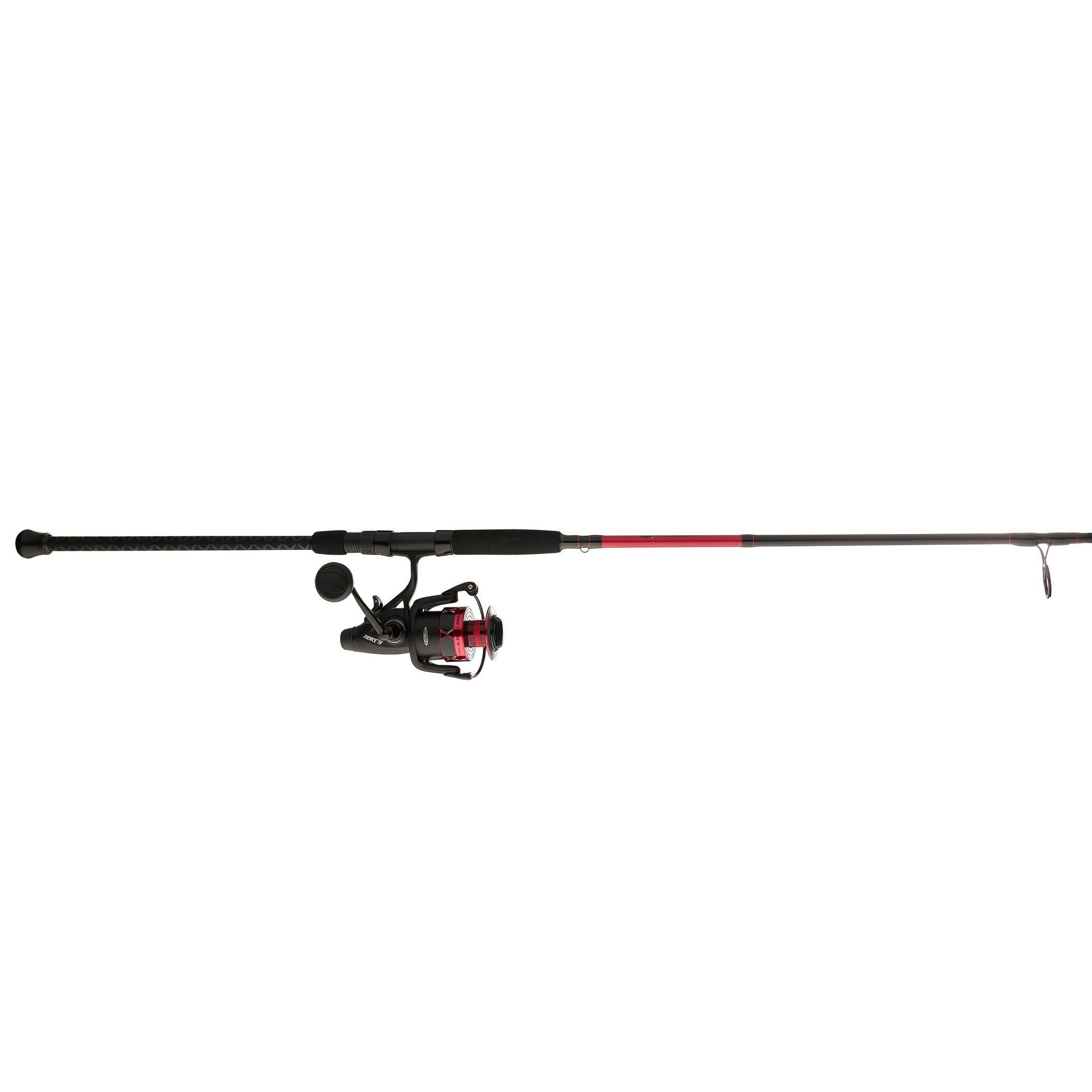 Fierce® IV Live Liner Spinning Rod and Reel Combo - Saltwater Fishing Gear for Inshore & Offshore Anglers - Perfect for Bass, Trout, and Redfish