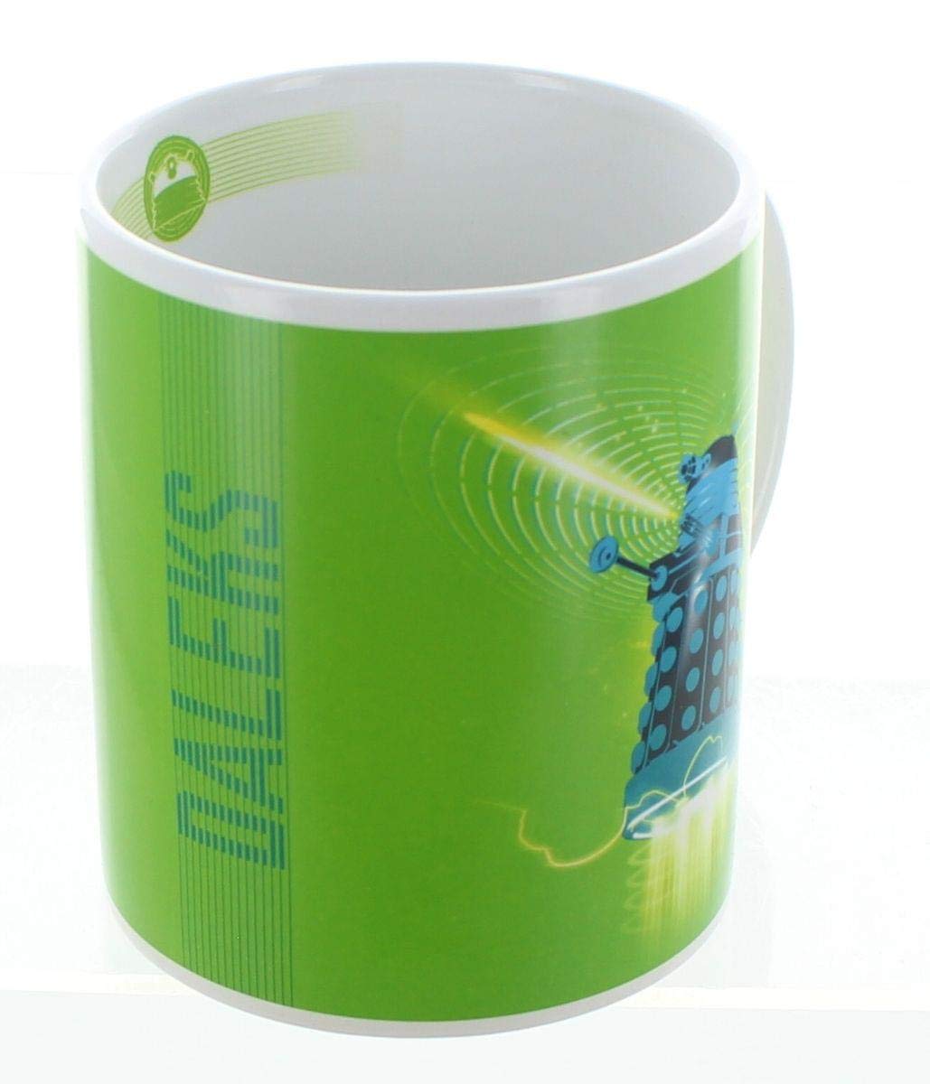 Doctor Who Dalek Mug - Collectible Ceramic Coffee Cup for Sci-Fi Fans - Perfect for Tea, Coffee & Gifts