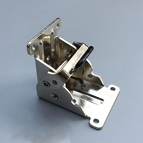 Black Iron Folding Hinges & Brackets - Self-Locking Cabinet Hinges, Table Legs & Foldable Feet for Chairs, Tables & Furniture Extensions | Perfect for DIY Projects, Home Renovation & Space-Saving Furniture