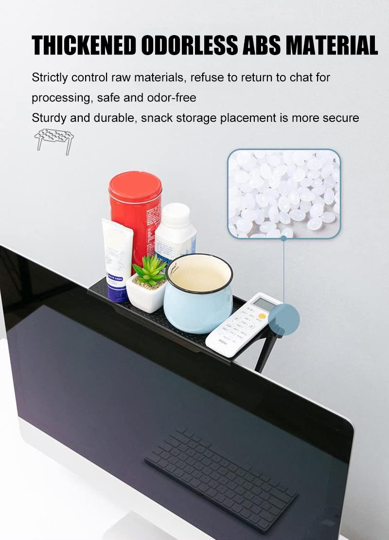 Adjustable Floating TV Shelf - Universal Mount for Apple TV, Media Box, Game Console, Router & Camera (11.8x4.7 Inch) - Perfect for Living Room, Bedroom & Home Theater Organization