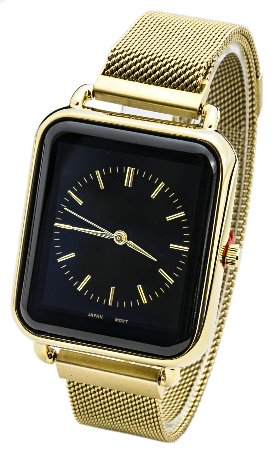 Blekon Collections Japanese Quartz Women's 35mm Elegant Metal Magnetic Mesh Strap Watch - Perfect for Office, Party & Everyday Wear