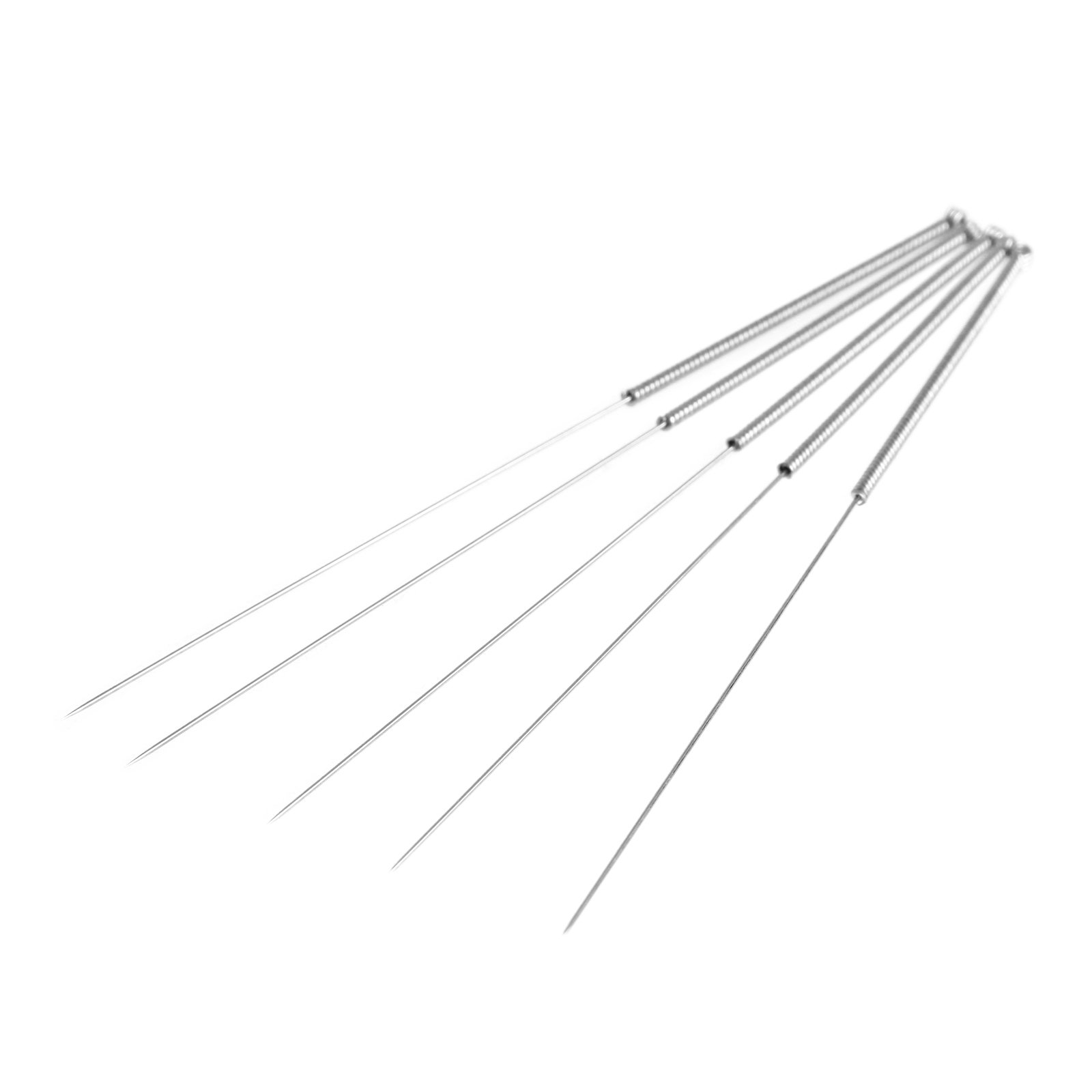 MUXSAM 5-Pack 0.4mm Needle Drill Bits - Premium Stainless Steel 3D Printer Nozzle Cleaning Kit for Extruder Maintenance - Perfect for Clog Removal & 3D Printing Accessories (Great for PLA, ABS Filament Printers)