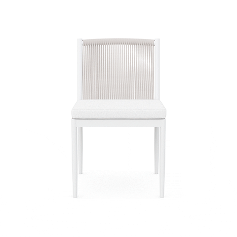 Catalina Outdoor Dining Side Chair - Weather-Resistant Patio Furniture for Garden, Poolside & Backyard Relaxation