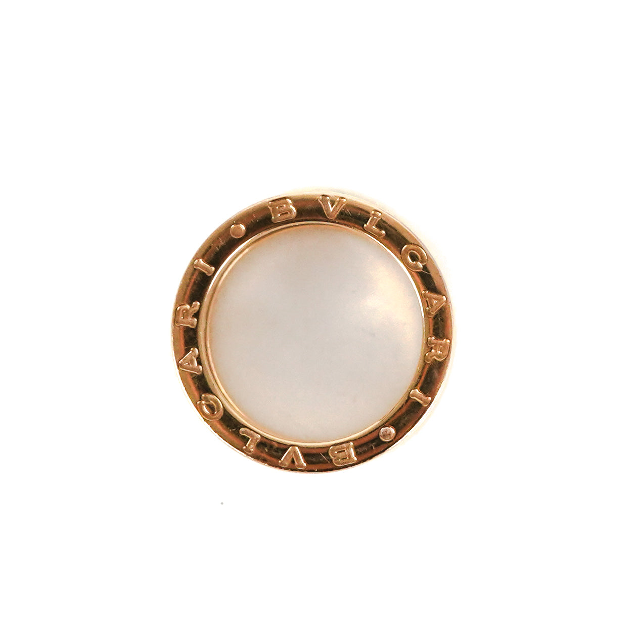 Bvlgari B.Zero.1 Ring in Rose Gold with White Ceramic - Elegant Jewelry for Women, Perfect for Weddings, Anniversaries & Special Occasions