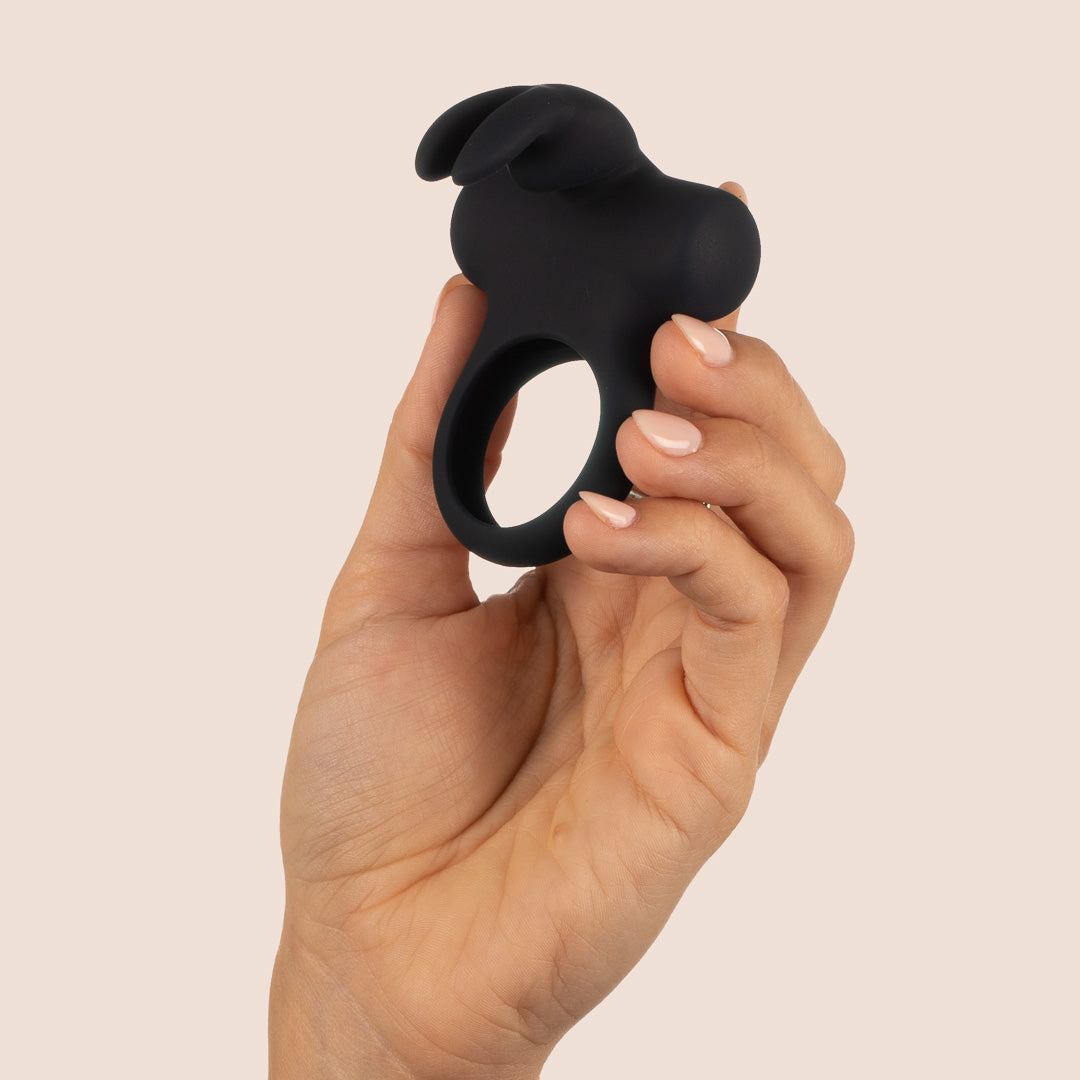 VeDO Frisky Bunny - Rechargeable Vibrating Cock Ring for Men | Enhanced Pleasure & Stimulation | Perfect for Couples Play & Solo Use
