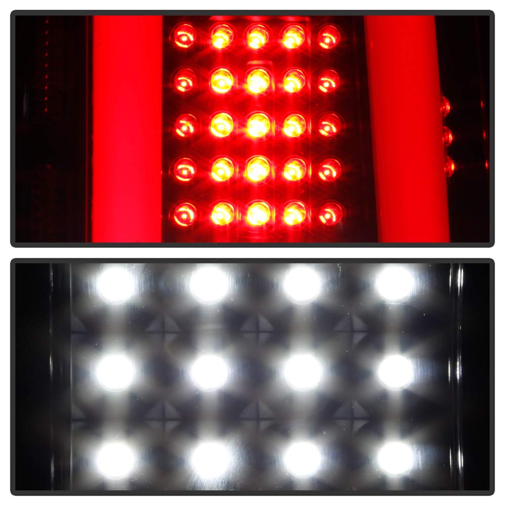 Ford F150 2015-2017 LED Tail Lights - Aftermarket V2 Light Bar Replacement (Black) | Upgrade for Enhanced Visibility & Style | Perfect for Night Driving & Off-Road Adventures
