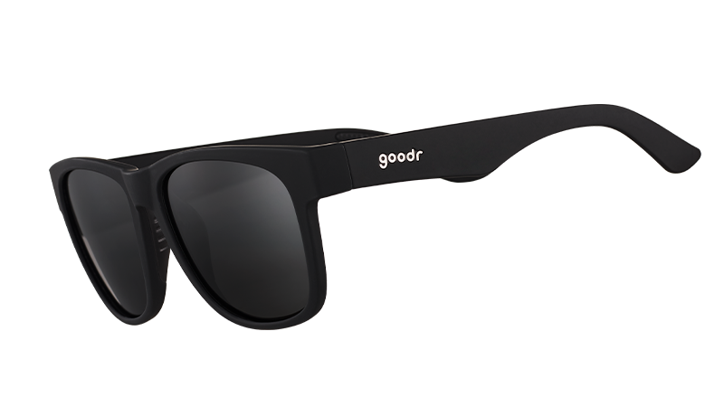 Goodr Hooked on Onyx Sunglasses - Polarized Sports Running Cycling Glasses for Men & Women - UV Protection, Lightweight & Comfortable - Perfect for Outdoor Activities, Jogging, Hiking & Beach