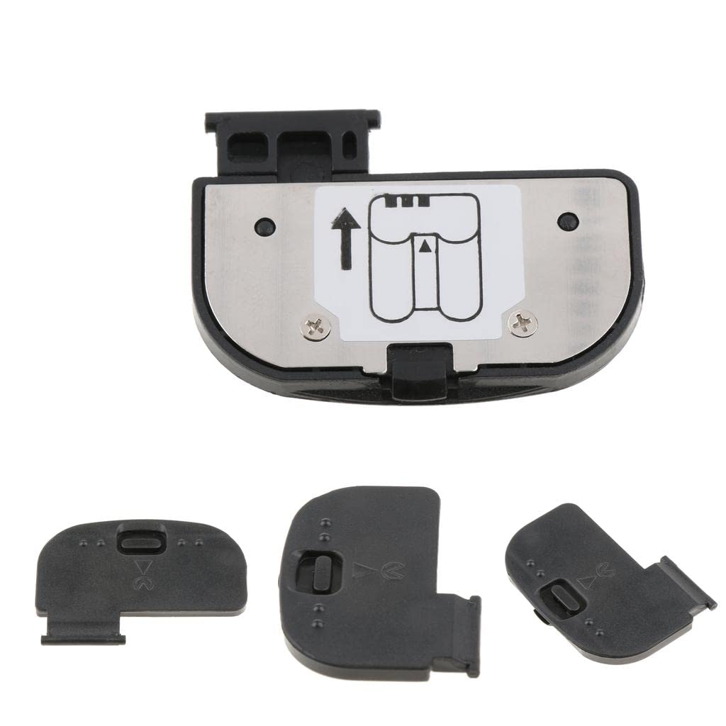 FAKEME 4X Battery Compartment Cover Replacement - Durable Plastic Battery Door for Remote Controls, Toys & Electronics - Perfect for Home, Office & Outdoor Use
