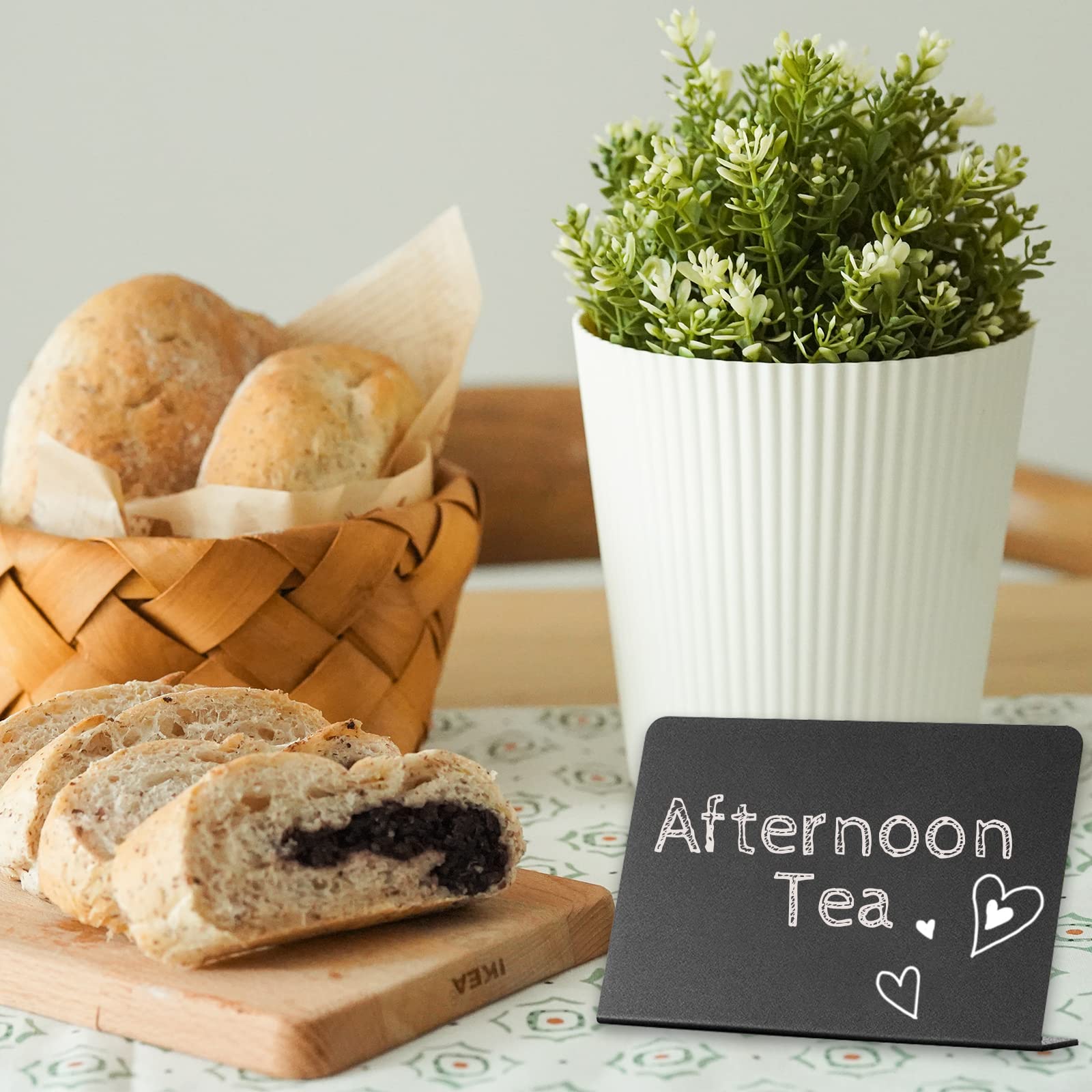 20 Pack Mini Chalkboard Signs for Food - 4