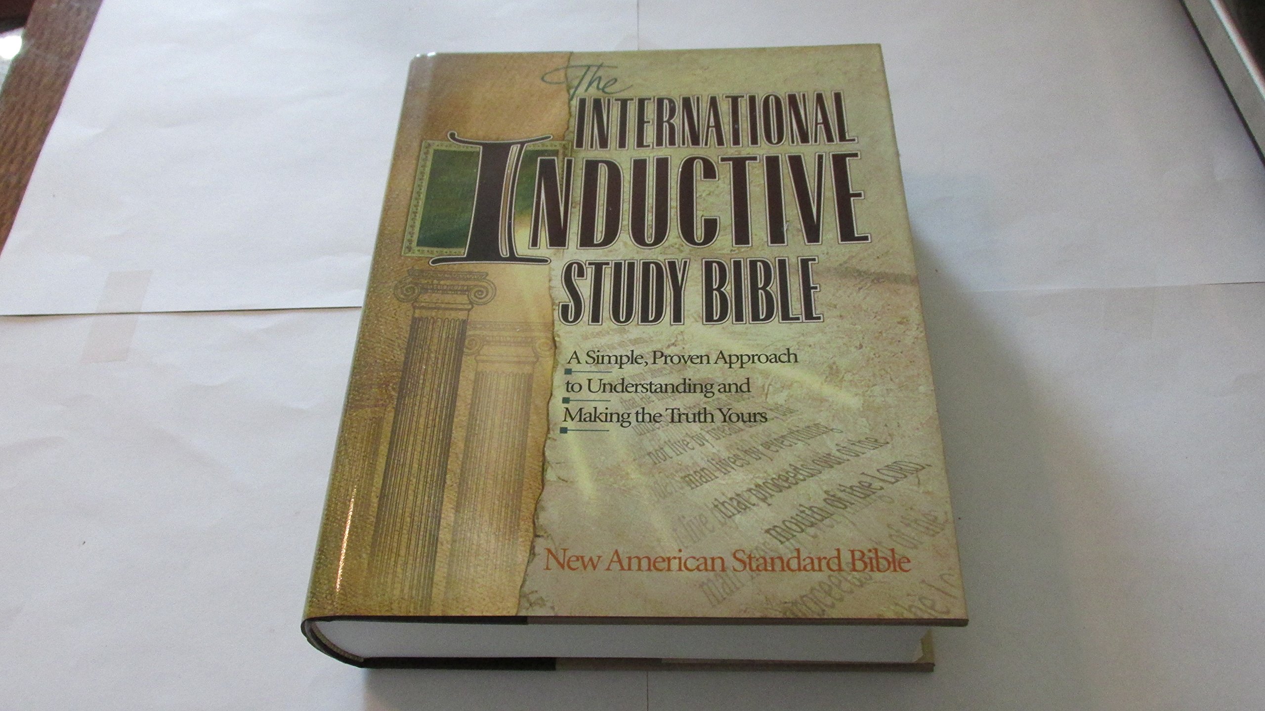 NASB Inductive Study Bible - International Edition for In-Depth Bible Study, Devotionals & Small Group Discussions