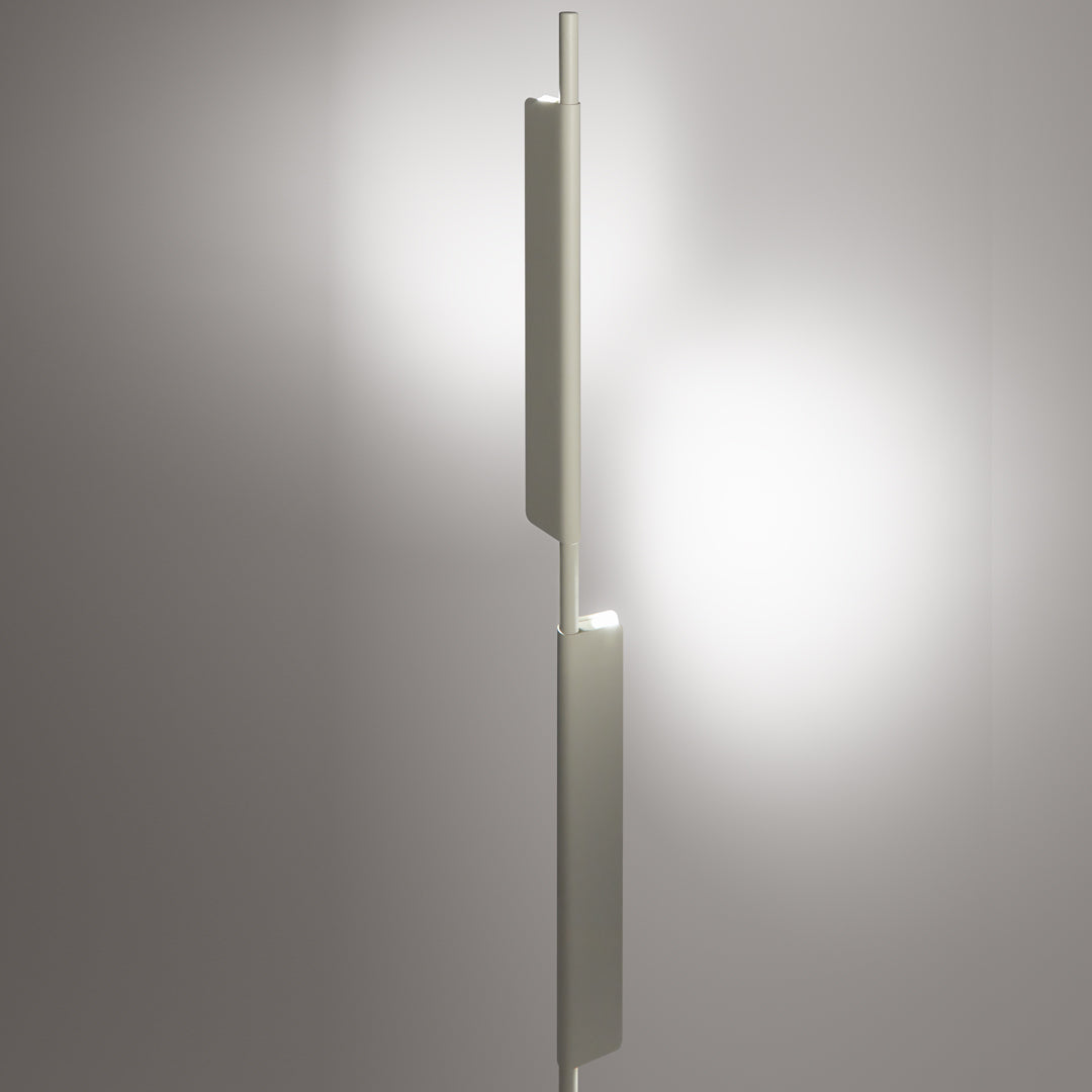 Blu Dot Modern Cowl Floor Lamp - Adjustable Height LED Standing Light for Living Room, Bedroom, or Office - Warm White Lighting for Reading & Relaxation