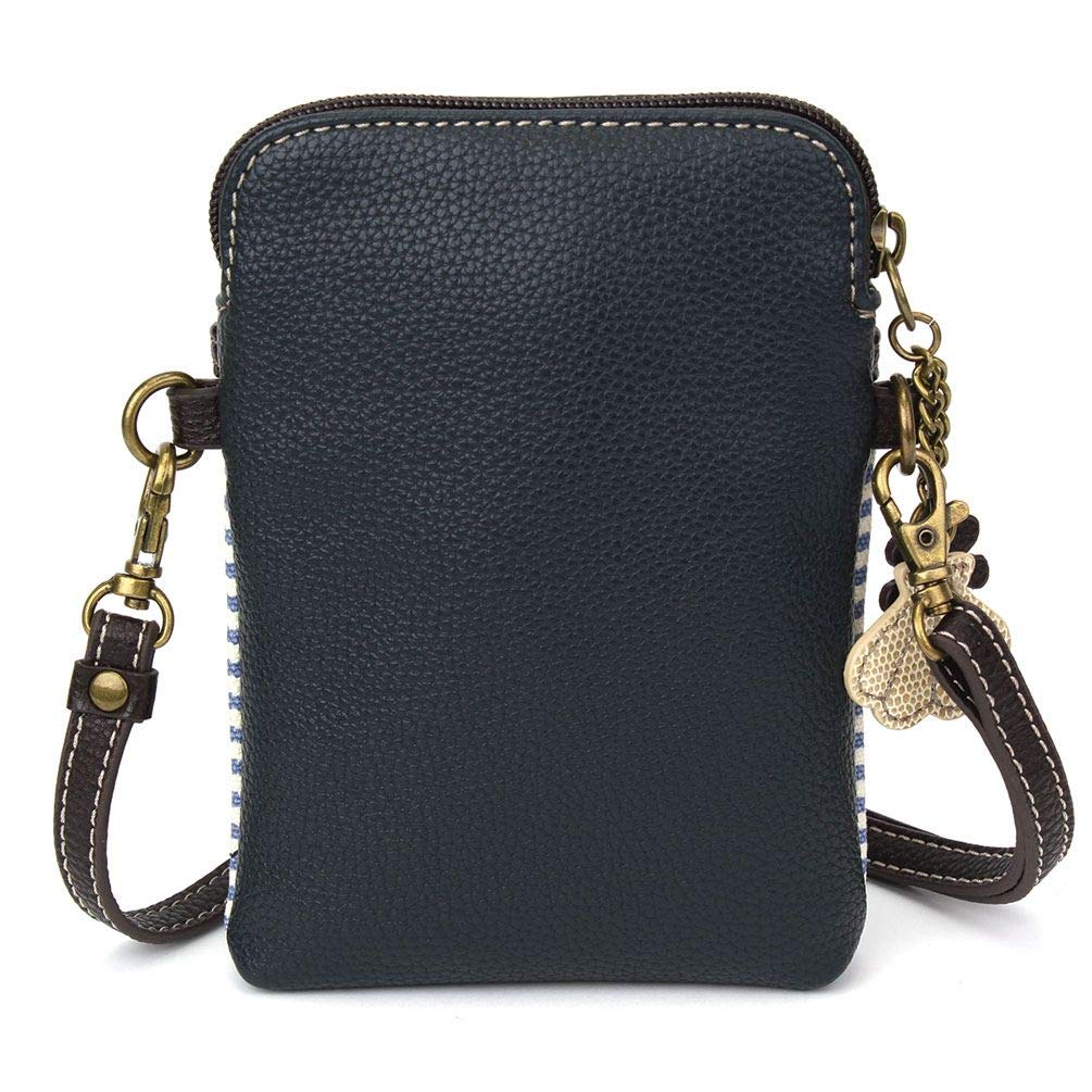 Chala Handbags Anchor Print Cellphone Crossbody Bag for Women - Stylish & Compact Purse for Daily Use, Travel, and Shopping