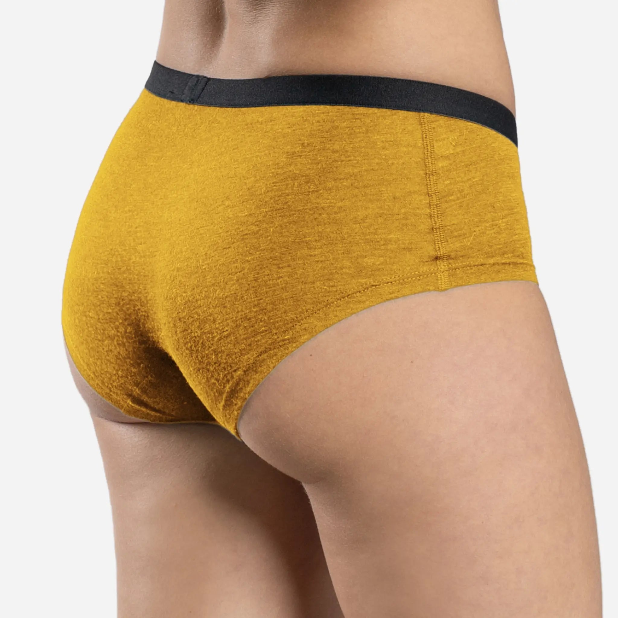 Ultra-Soft Women's Alpaca Wool Underwear - 160 GSM Lightweight Breathable Panties for All-Day Comfort | Perfect for Travel, Yoga & Cold Weather Layering