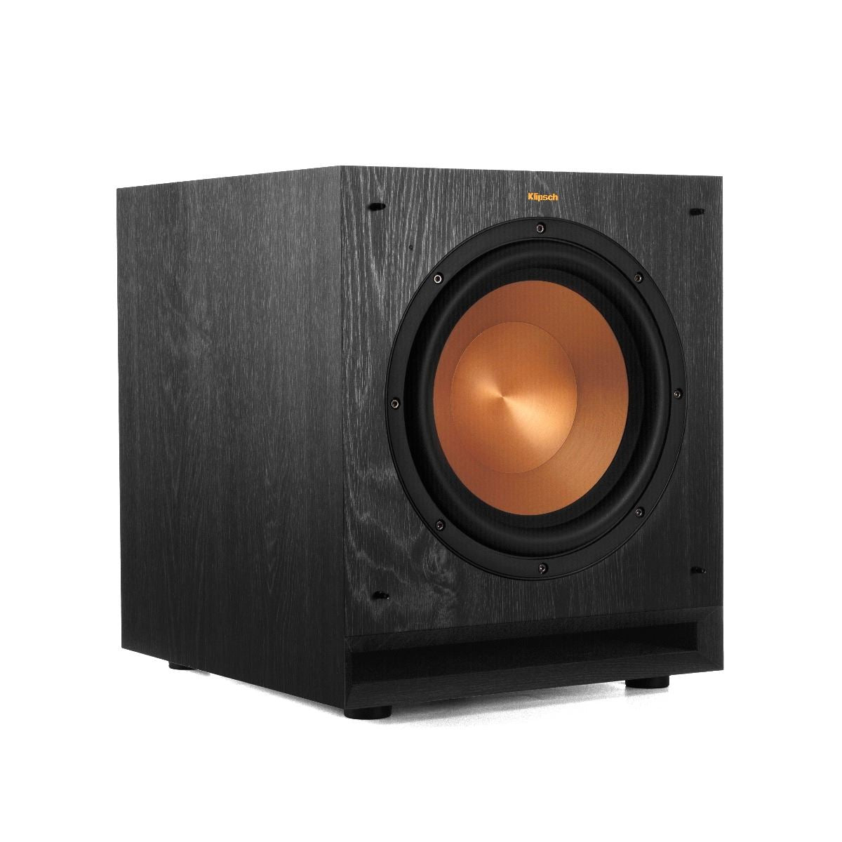 Klipsch SPL 100 Powered Subwoofer - 10 Inch Home Theater Bass Speaker with 200W Amplifier (Black) | Perfect for Home Cinema, Gaming & Music Systems
