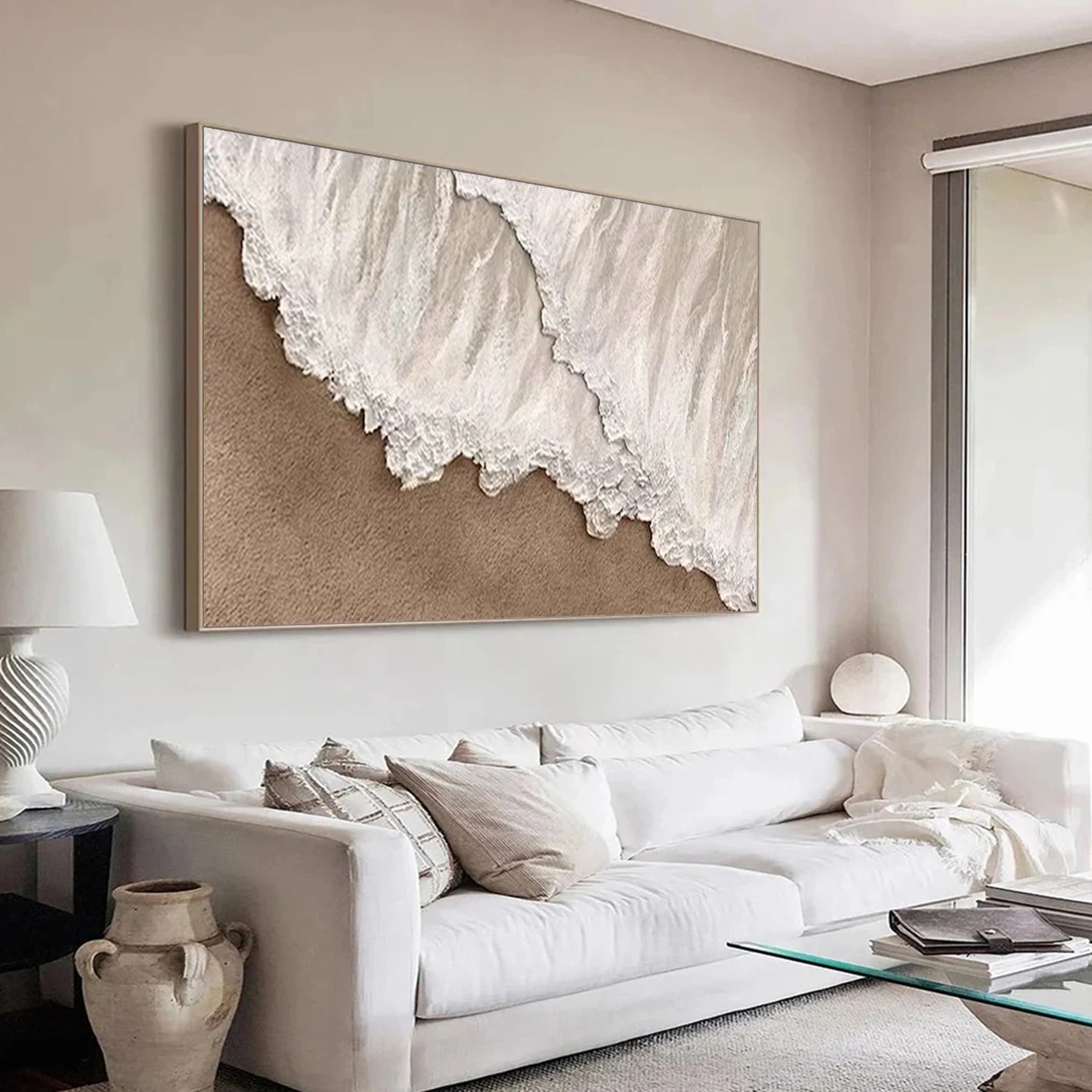 Ocean and Sky Painting #OS226 - Stunning Coastal Wall Art for Living Room, Bedroom & Office Decor