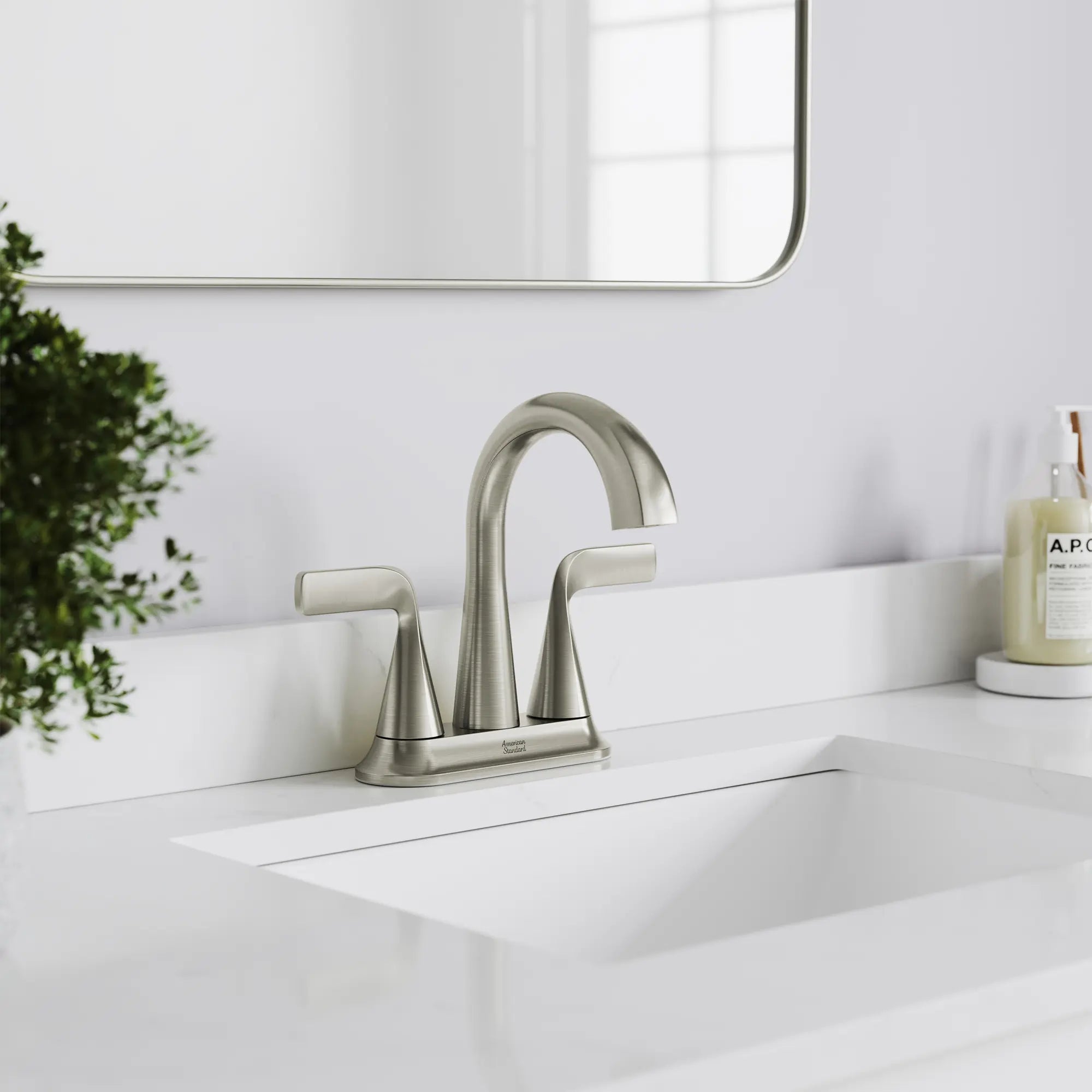 Eastway Two Handle Centerset Bathroom Faucet - Chrome Finish, 4