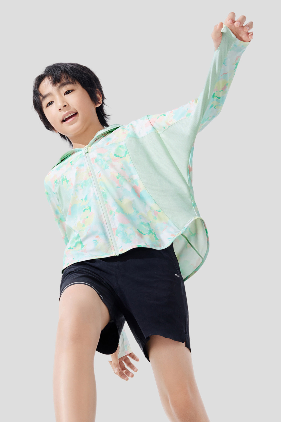 Halo Kids' Sun Cape Jacket UPF100+ UV Protection - Lightweight Sun Shield for Beach, Pool & Outdoor Activities