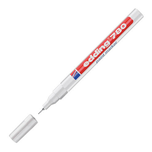 edding 780 Paint Marker Pen - Permanent, Waterproof & Quick-Drying for DIY, Crafts, Signs & Industrial Labeling