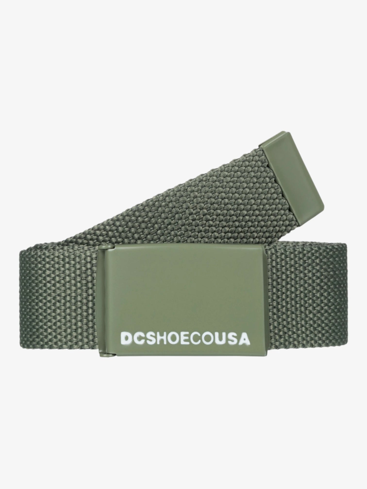 DC Web 3 Military Green Belt - Tactical Style Waistband for Outdoor Adventures, Hiking & Everyday Wear