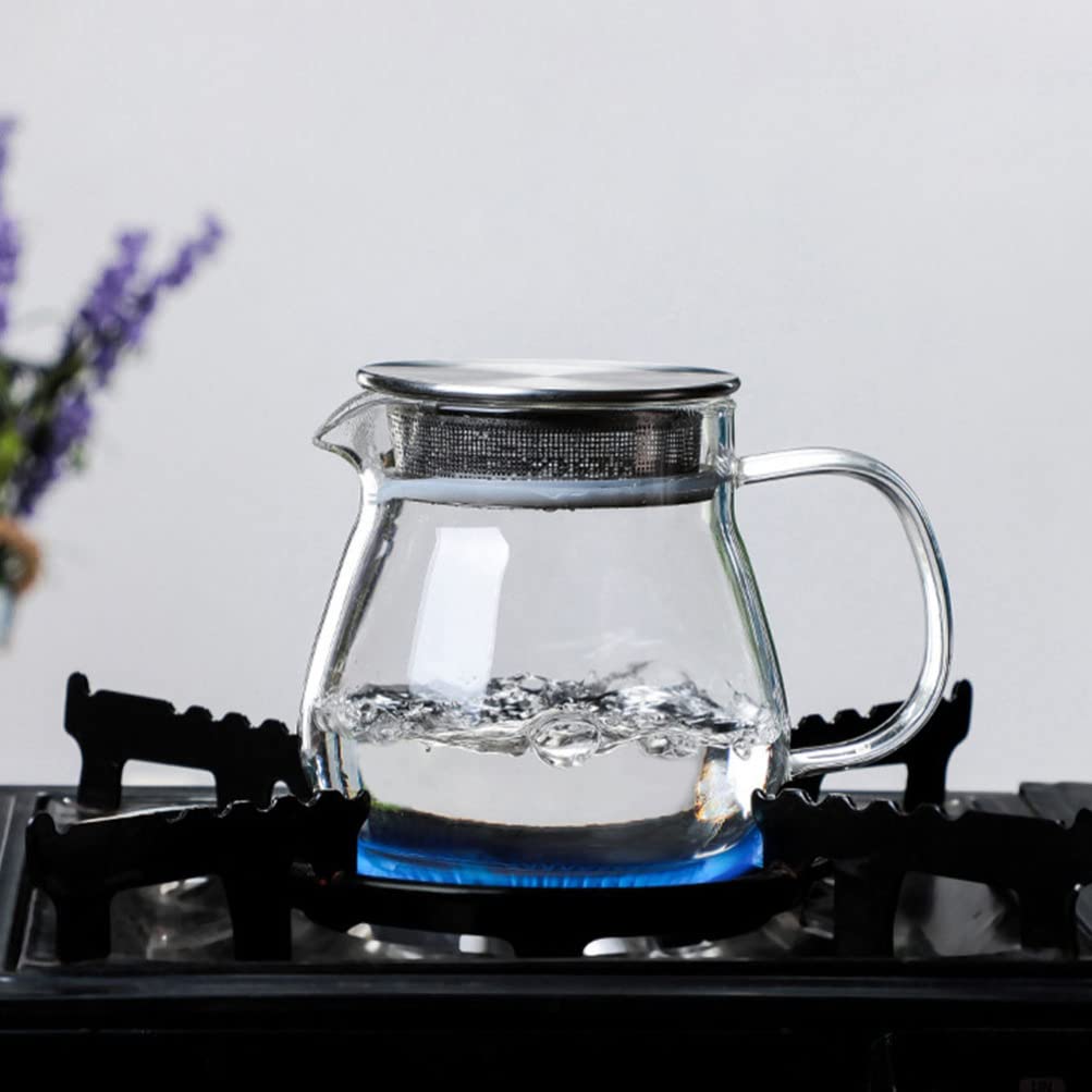 1pc Glass Coffee Pot with Drain Net - Exquisite & Practical Beverage Kettle for Coffee, Tea & Juice - Perfect for Home, Office & Cafe Use