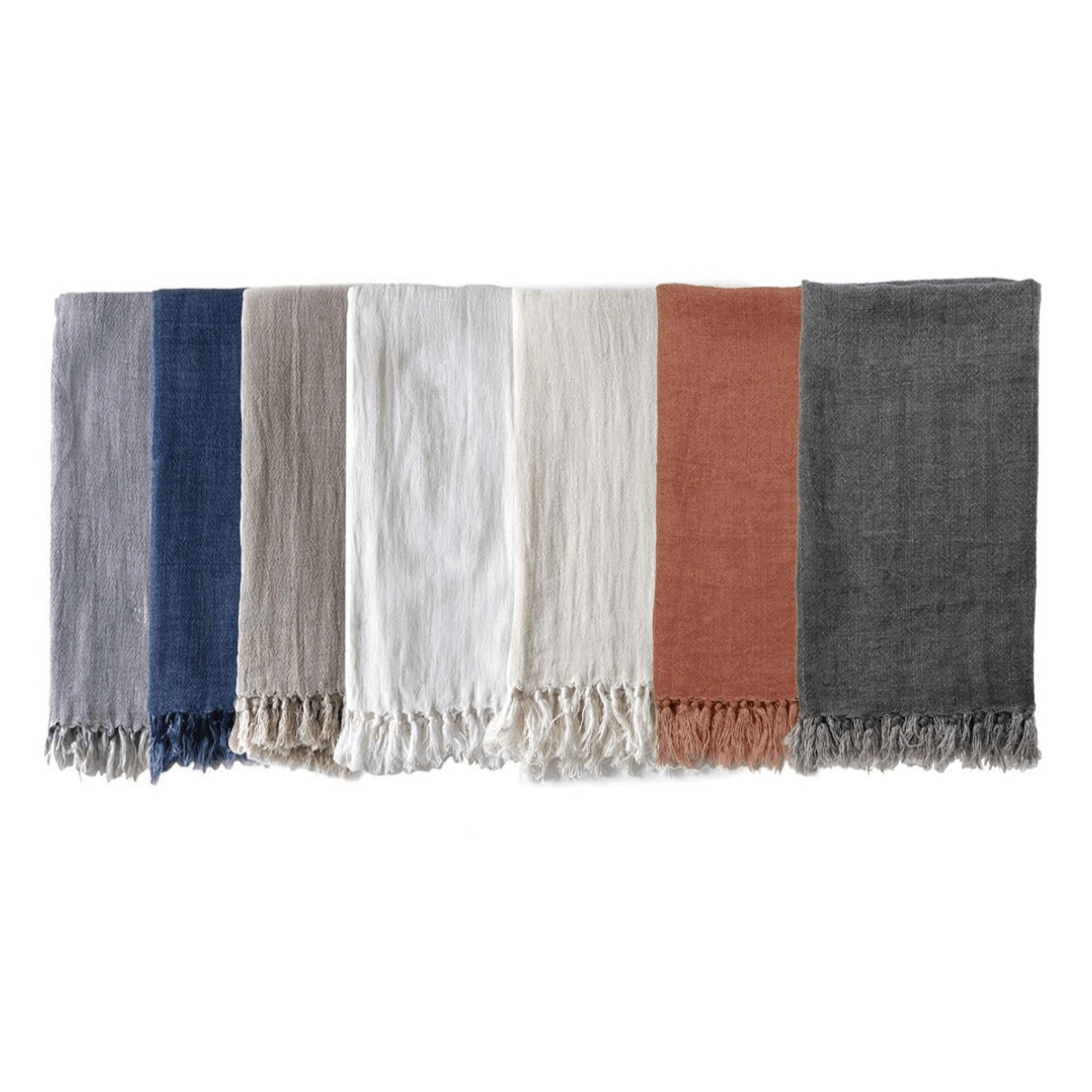 Montauk Blanket - Soft & Cozy Throw Blanket in 7 Colors | Perfect for Sofa, Bed & Outdoor Use