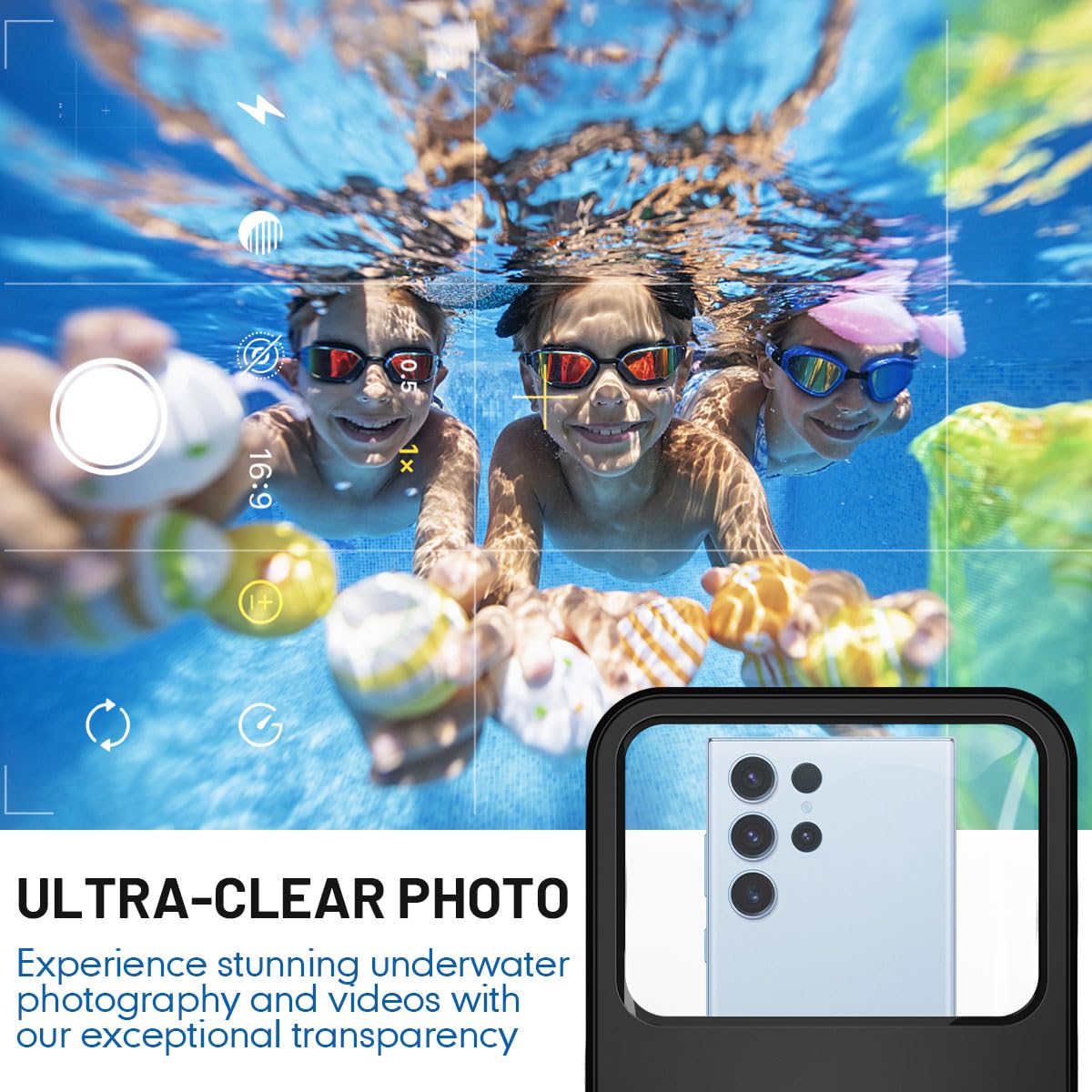 2 Pack Waterproof Phone Pouch - IPX8 Waterproof Phone Case with Lanyard for iPhone 16 15 14 Pro Max, Galaxy S24 S23 S22 Ultra - Perfect for Beach, Swimming, Kayaking & Cruise Ship Essentials