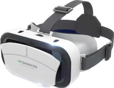 VR Headset for iPhone & Android - Virtual Reality Goggles with Pupillary & Focal Adjustment for 4.7-7.2