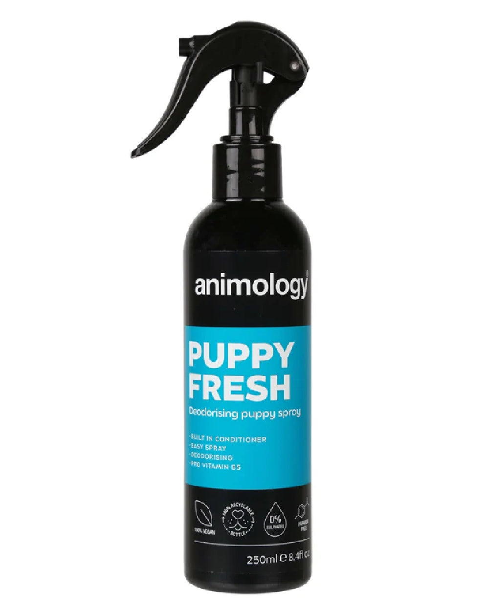 Animology Puppy Fresh Deodorizing Spray for Dogs - 250ml | Eliminates Odors & Freshens Coat | Perfect for Puppy Grooming & Between Baths
