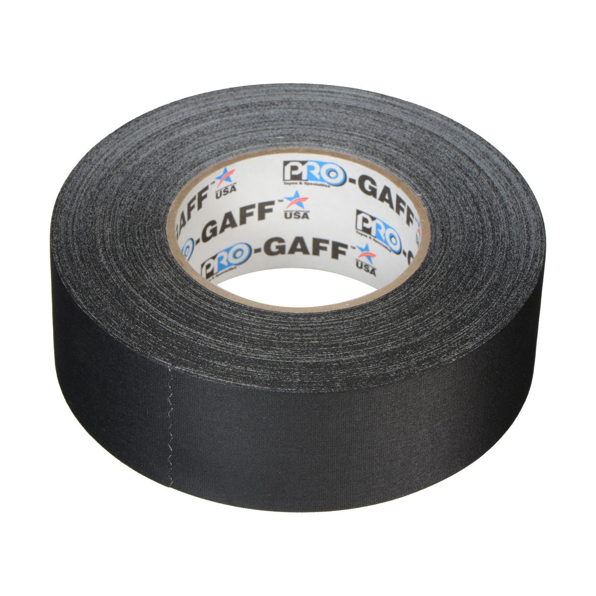 DLC Pro Gaffer Tape Black 2 Inch x 55 Yards - Heavy Duty Cloth Tape for Stage, Film, Photography, and DIY Projects