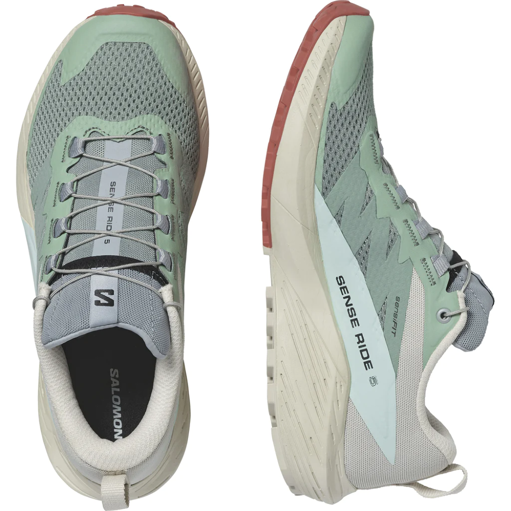 Salomon Sense Ride 5 Women's Trail Running Shoes - Lightweight & Cushioned for Long-Distance Trail Running & Hiking Adventures