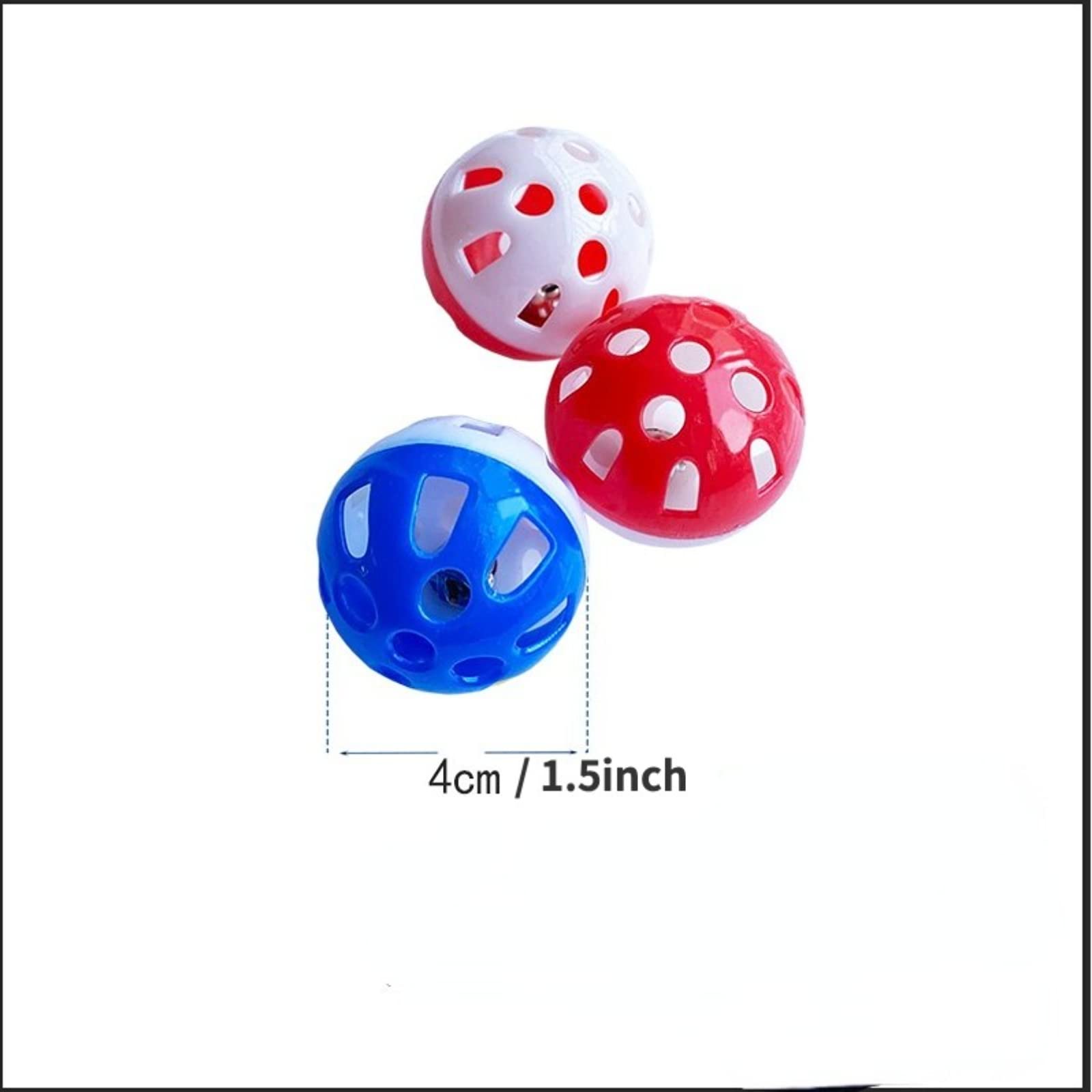 Parrot Training Toys - Interactive Bird Basketball Stacking Rings with Screw Base | Colorful Chewable Foraging Toys for Intelligence Development | Perfect for Cockatiels, Conures & Large Parrots | Cage & Playground Enrichment Activity