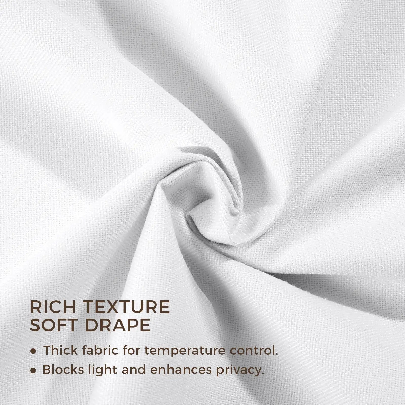 Lila 100% Blackout Pleated Curtains - Thermal Insulated Room Darkening Drapes for Bedroom, Living Room & Nursery - Noise Reducing & Energy Efficient Window Treatments