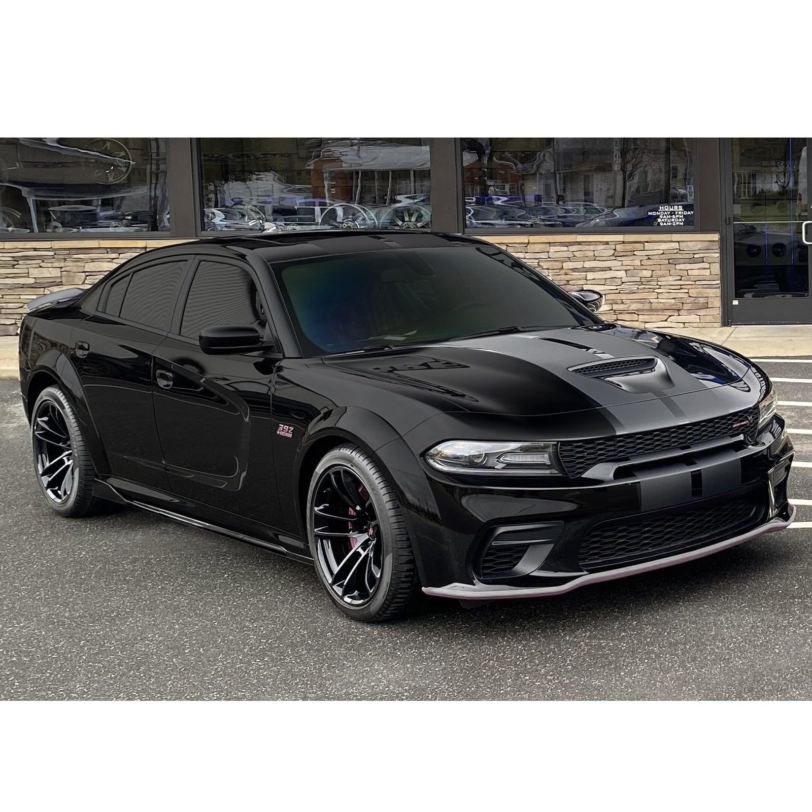 Universal Fit Car Side Skirts - Rocker Panel Protector with Splitter Winglets & Diffuser Bottom Line Extension Body Kit | Durable Protection & Enhanced Style for Sedans, Coupes & Sports Cars | Perfect for Daily Driving & Car Shows