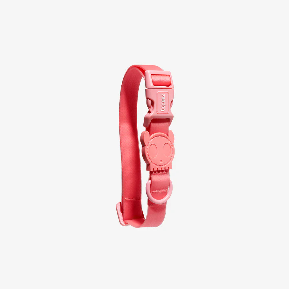 Neopro Bubblegum Dog Collar - Adjustable & Reflective Pet Collar for Small Medium Large Dogs - Comfortable & Durable Nylon Material - Perfect for Walking, Training & Outdoor Adventures