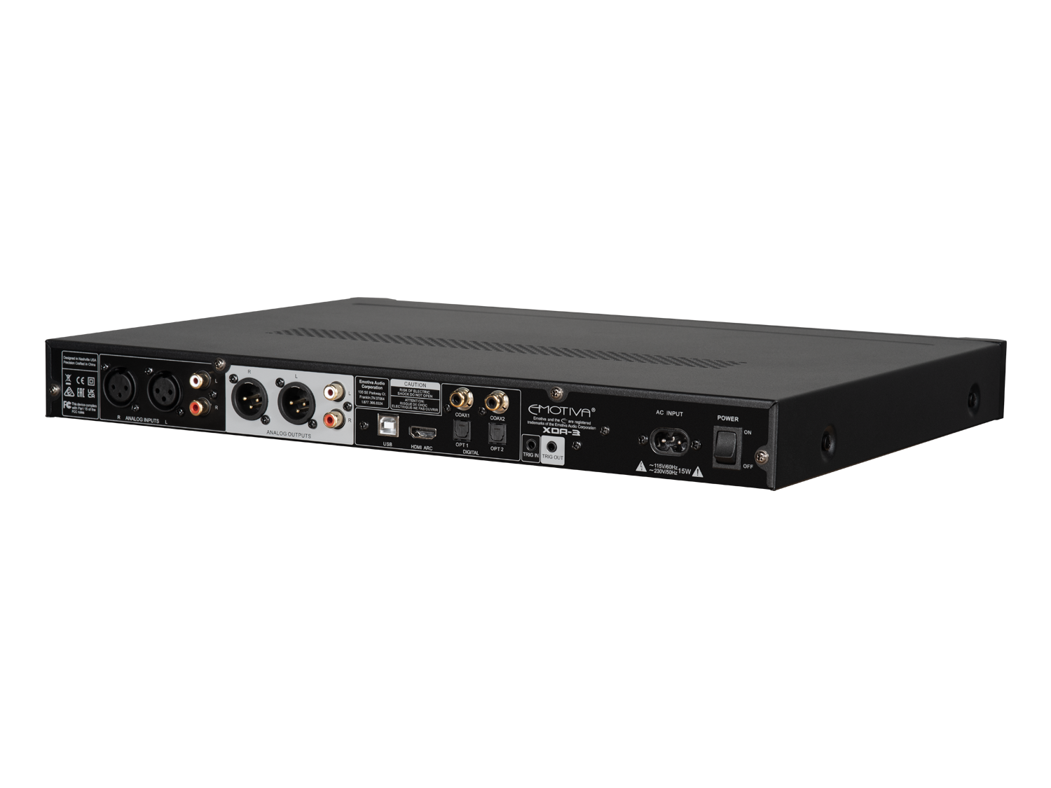 XDA 3 High-End Differential Reference DAC & Preamp for Audiophiles - Perfect for Home Audio Systems, Studio Recording, and Hi-Fi Music Playback