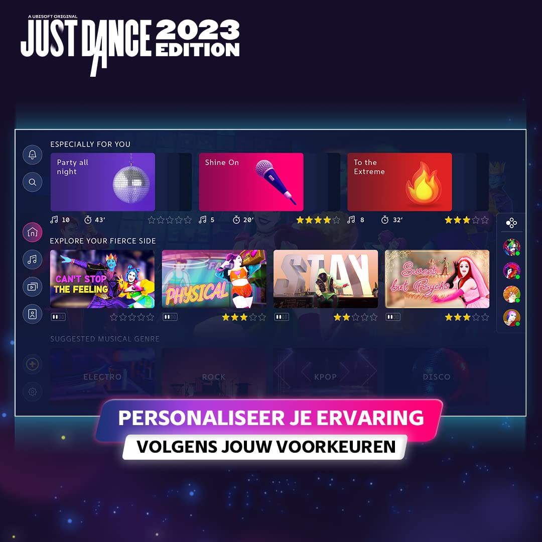 Just Dance 2023 - Nintendo Switch, PS5, Xbox Series X|S - Dance Video Game with 40+ New Songs - Fun Family Party Game for Kids & Adults - Perfect for Fitness, Parties & Game Nights