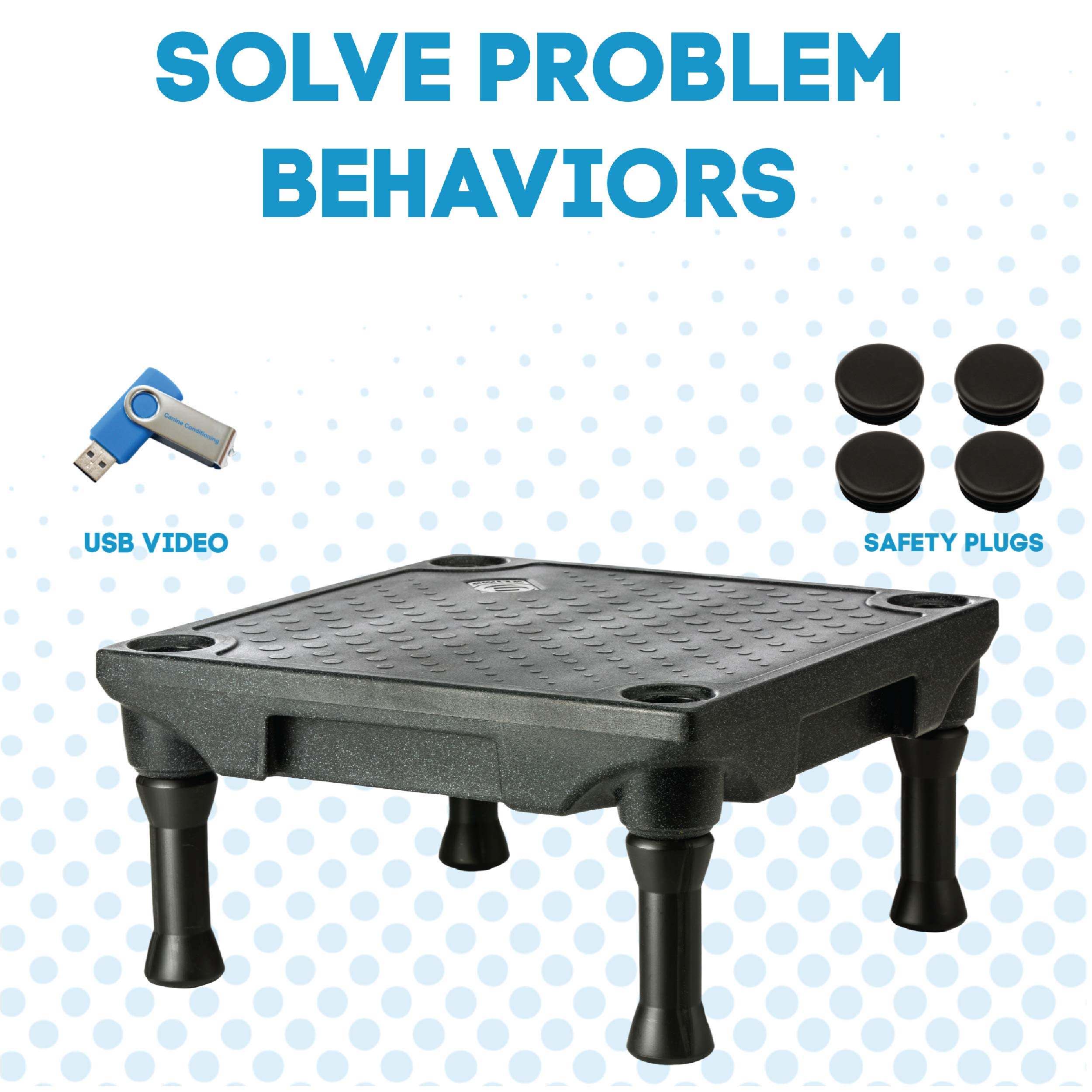 Blue-9 KLIMB Dog Training Kit - Professional Agility Platform & Accessories for Obedience Training | Perfect for Home Practice & Competition Preparation