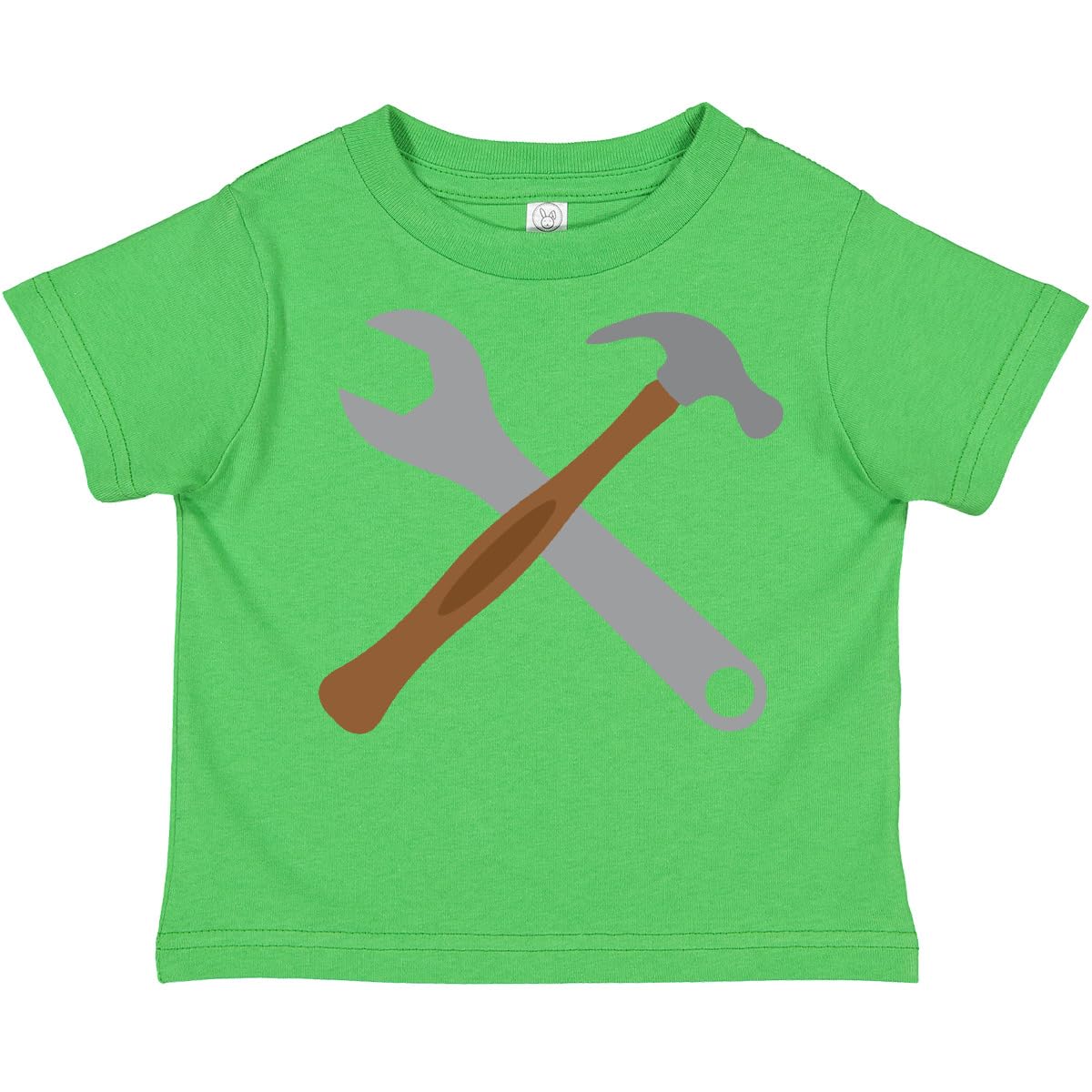 Inktastic Future Carpenter Tools Hammer Wrench Toddler T-Shirt - Cute Construction Theme Outfit for Kids & Toddlers - Perfect for Playdates, Birthday Parties & DIY Family Projects