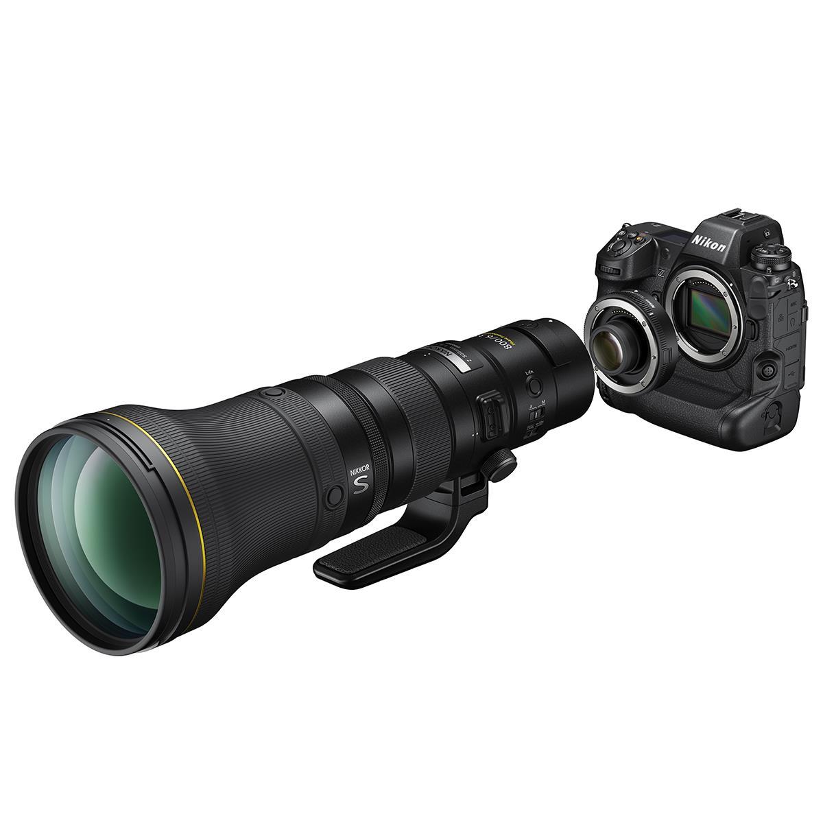 Nikon Z 800mm F6.3 VR S Telephoto Lens for Wildlife & Sports Photography - Professional Super-Telephoto Prime Lens with Vibration Reduction for Nikon Z Mirrorless Cameras