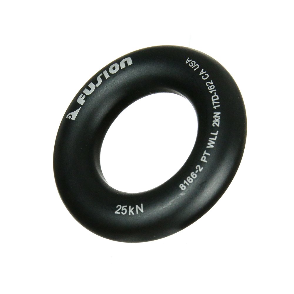 Fusion Climb 2 Inch Small Aluminum O-Ring - Durable Climbing Gear for Outdoor Adventures, Rock Climbing & Camping Equipment