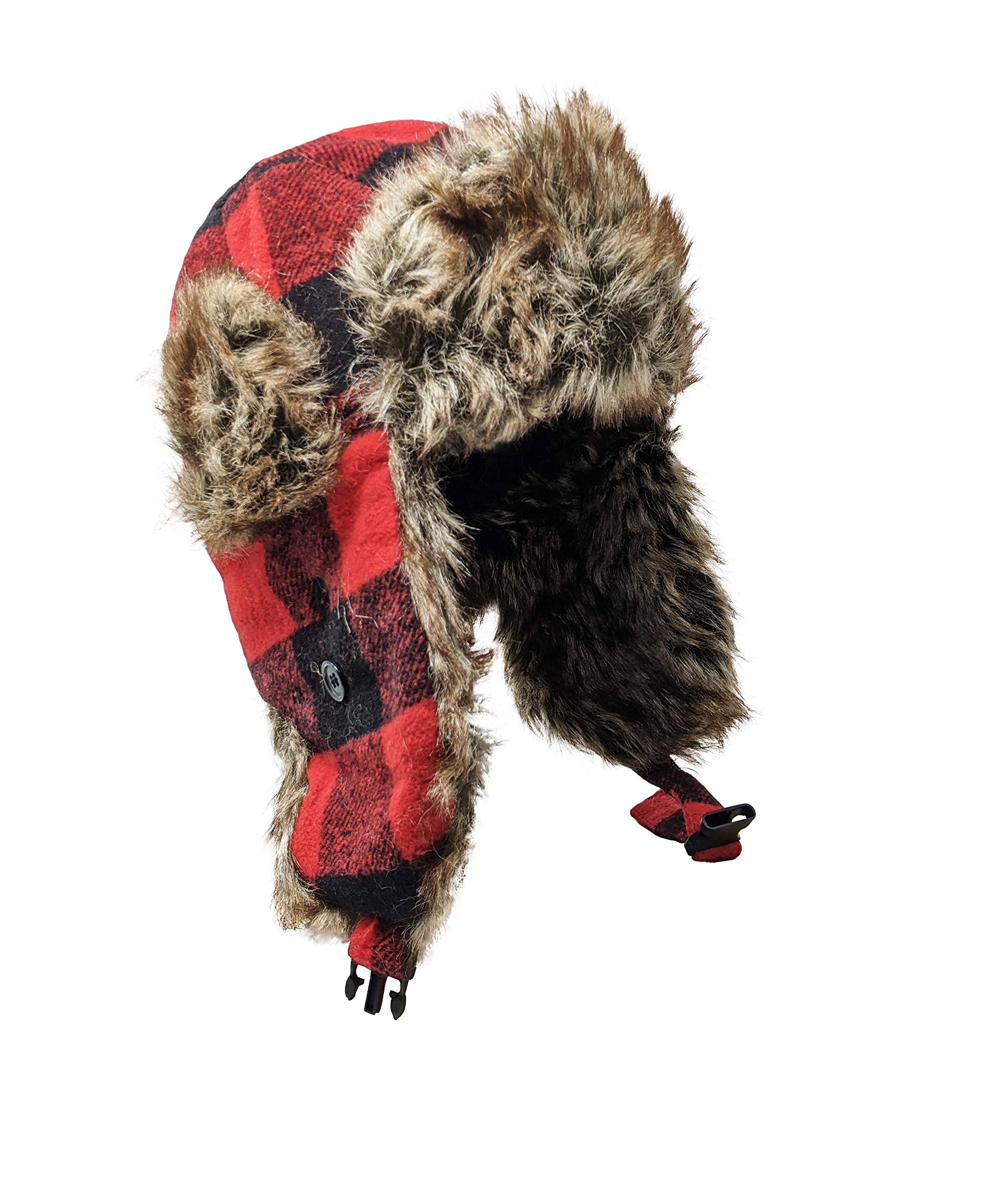 Warm Thick Waterproof Windproof Trapper Hat for Men & Women - Winter Trooper Hat for Outdoor Activities, Skiing, Snowboarding, and Cold Weather Protection