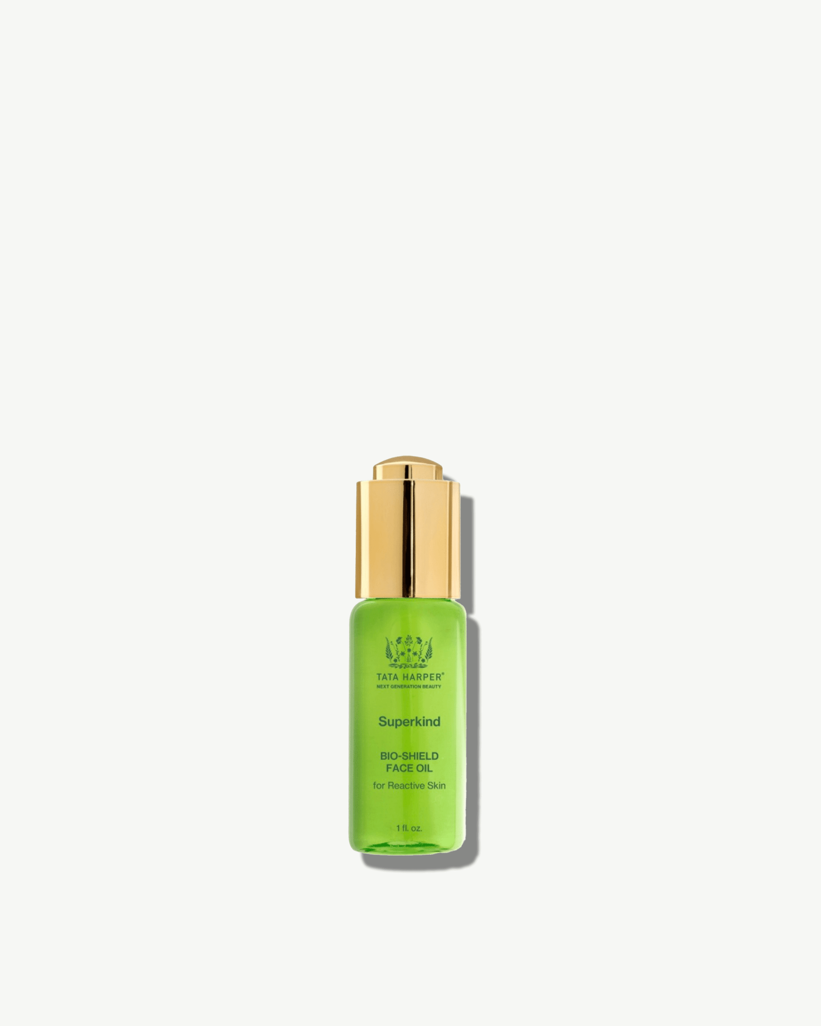 SUPERKIND Bio Shield Face Oil - Organic Anti-Aging Facial Oil with Vitamin E & Hyaluronic Acid | Hydrating & Nourishing for Dry, Sensitive Skin | Perfect for Night Routine & Daily Skincare Regimen